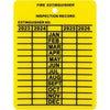 Four Year Fire Extinguisher Inspection Tag