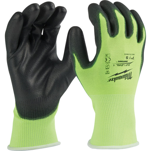 High Visibility Dipped Gloves