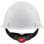 Front Brim Hardhat with 4-Point Suspension System