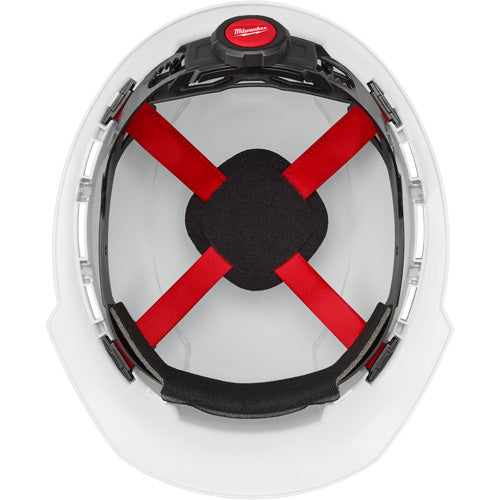 Front Brim Hardhat with 4-Point Suspension System