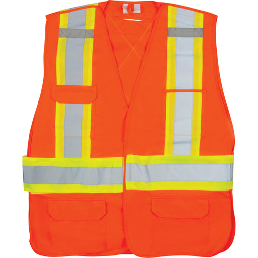CSA-Compliant High-Visibility Surveyor Vest