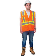 CSA-Compliant High-Visibility Surveyor Vest