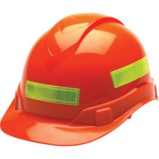 Lime-Green Reflective Hardhat Stickers