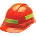 Lime-Green Reflective Hardhat Stickers