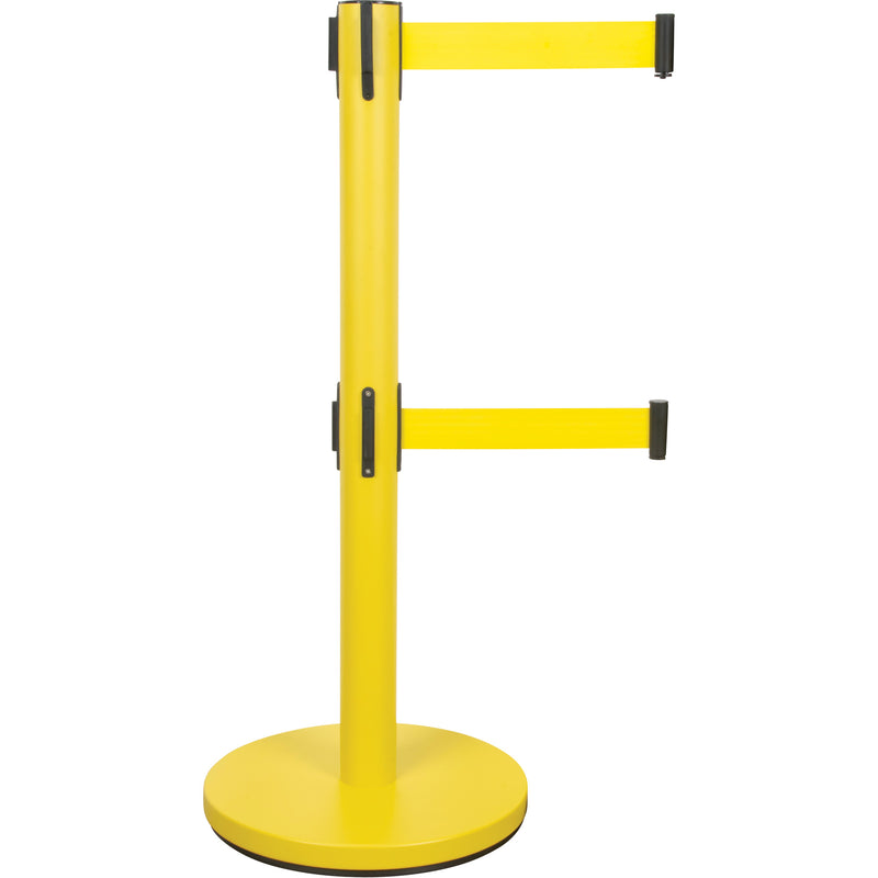 Dual Belt Crowd Control Barrier