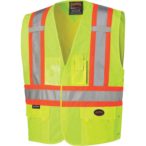 Safety Vest with Adjustable Sides