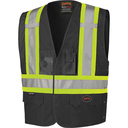 Safety Vest with Adjustable Sides