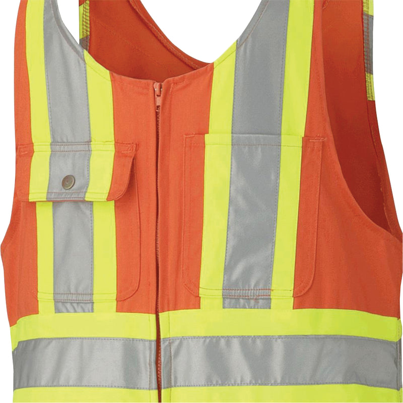 Safety Overalls with Leg Zippers