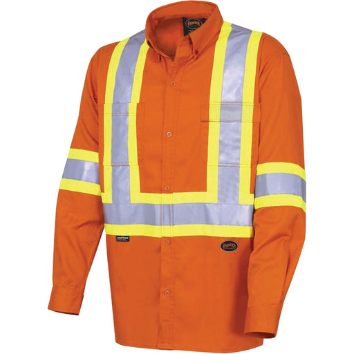 Ultra-Cool Long-Sleeved Safety Shirt