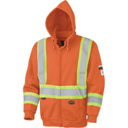 Flame-Resistant Zip-Style Safety Hoodie