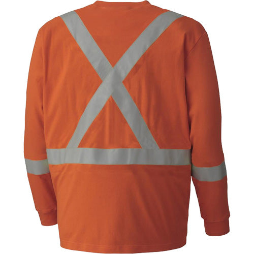 Flame-Resistant Long-Sleeved Safety Shirt