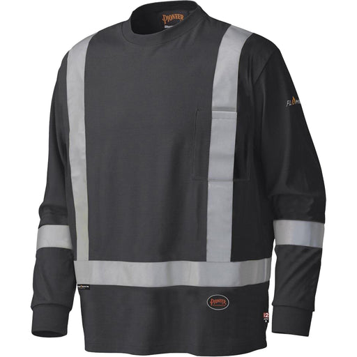 Flame-Resistant Long-Sleeved Safety Shirt