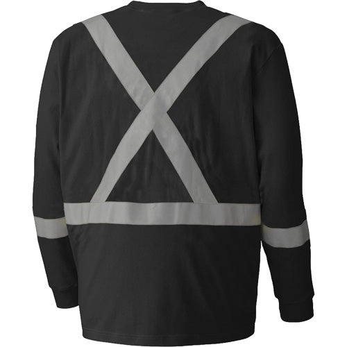 Flame-Resistant Long-Sleeved Safety Shirt