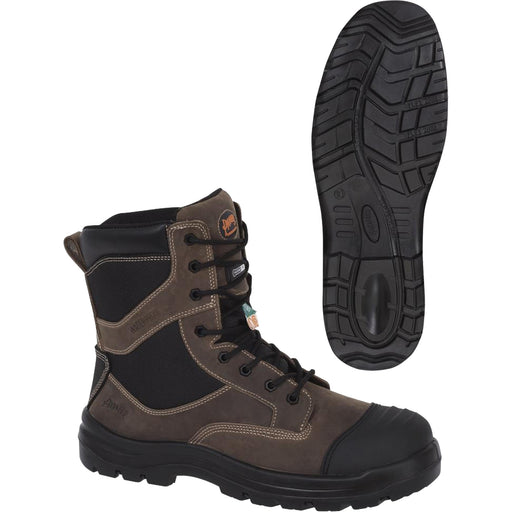 Brown Composite Safety Work Boots