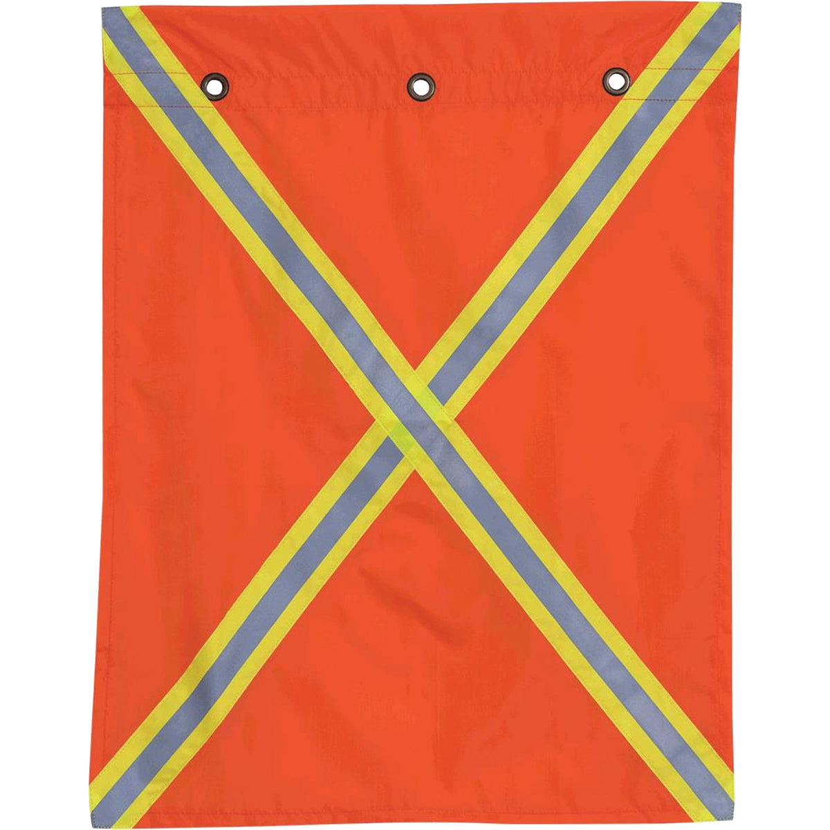 353 Flag with Reflective Tape, Polyester — shopSafety.ca