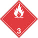 Flammable Liquids TDG Placard
