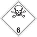Toxic Materials TDG Placard
