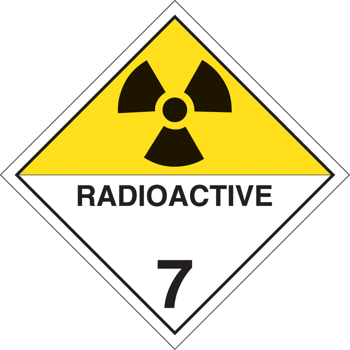 Radioactive Materials TDG Placard