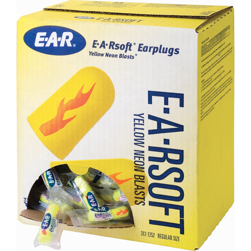 E-A-Rsoft Yellow Neon Blasts Earplugs