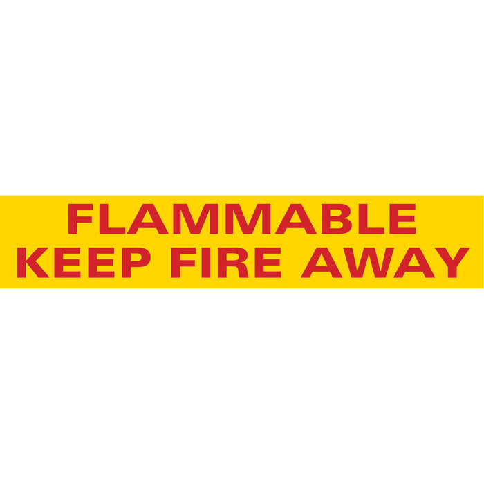 "Flammable" Sign