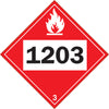 1203 Gasohol & Gasoline Flammable Liquid TDG Placard