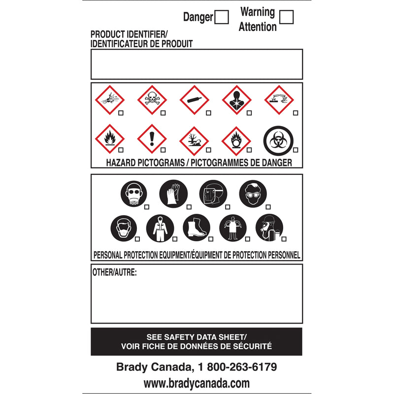 OTS WHMIS Labels