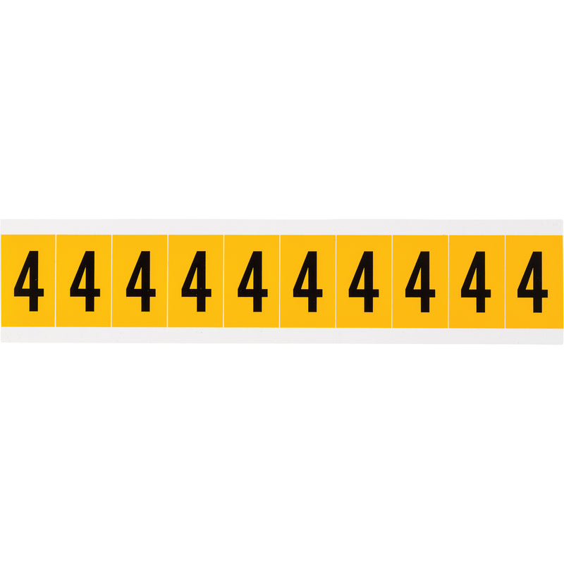 Individual Number and Letter Labels