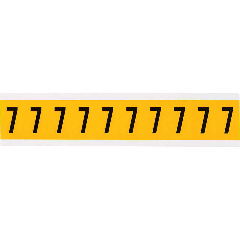 Individual Number and Letter Label