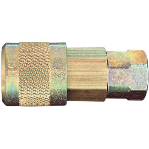 COUPLER QUICK 1/4"(F)NPTPLUG 250PSI 32SCFM