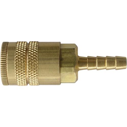 Quick Couplers - 1/4" Industrial, One Way Shut-Off - Manual Couplers