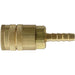Quick Couplers - 3/8" Industrial, One Way Shut-Off - Manual Couplers