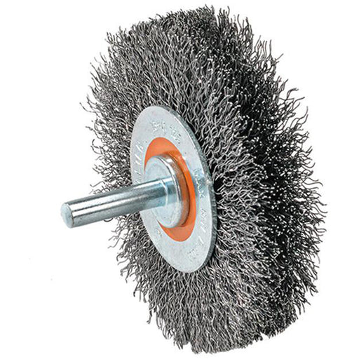 Mounted Crimped Wire Wheel