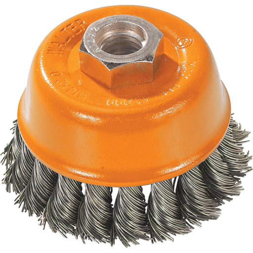 Knot-Twisted Wire Cup Brush