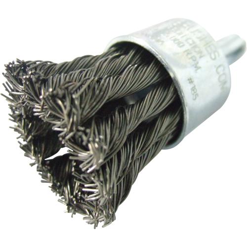 1" Knotted Wire End Brushes