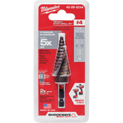 #4 Shockwave™ Impact Duty™ Step Drill Bit