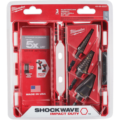 Shockwave™ Impact Duty™ Step Drill Bit Set