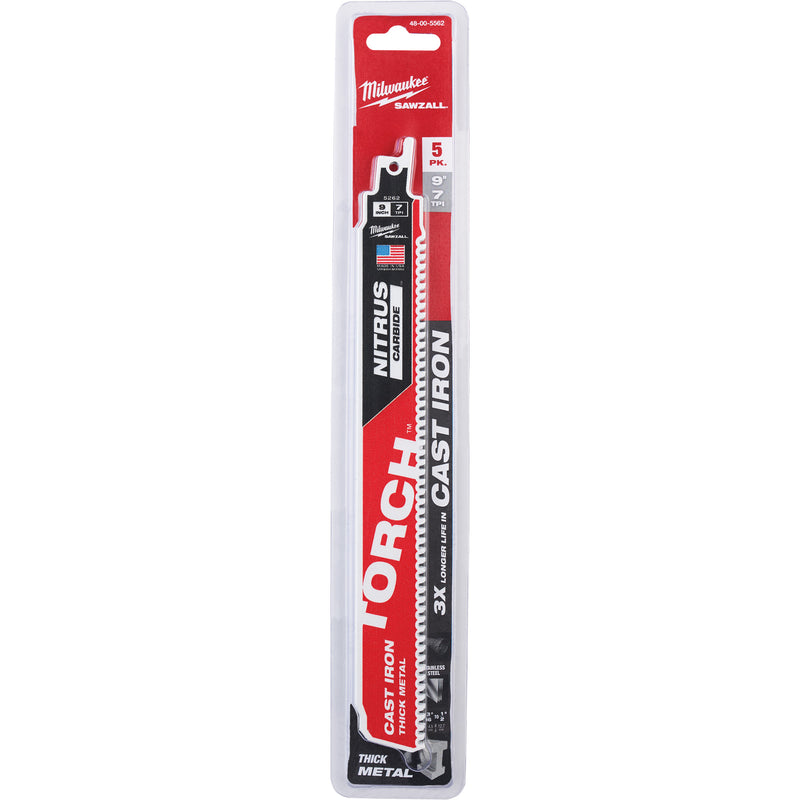 Sawzall® Torch™ Reciprocating Saw Blades