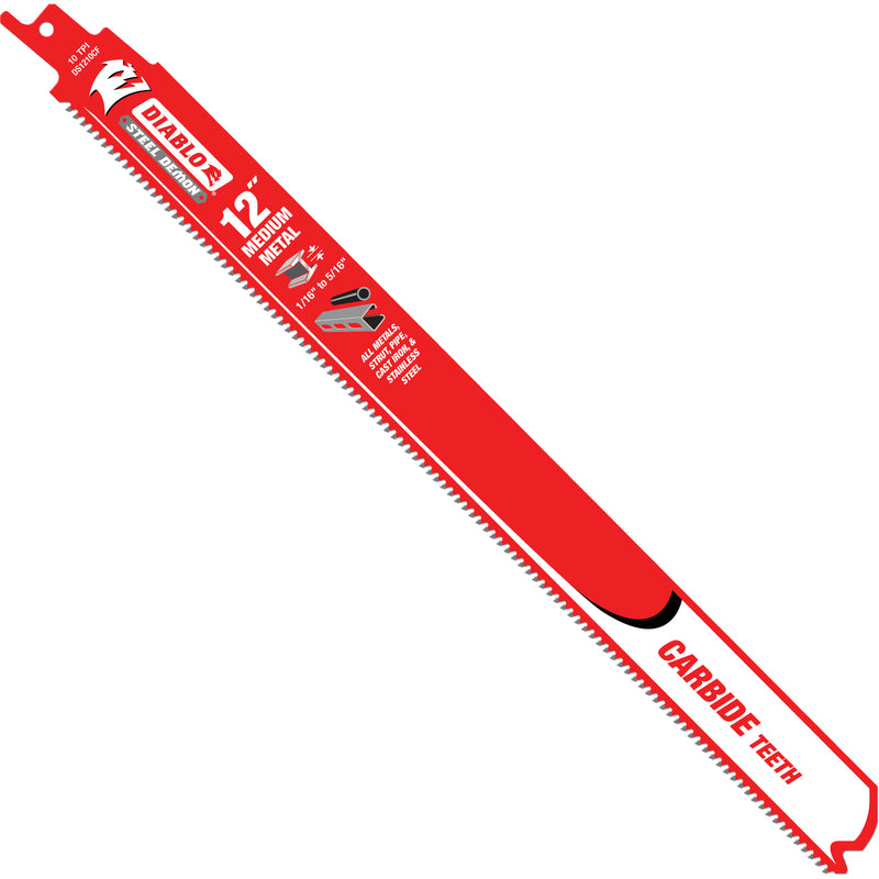 Medium Metal Reciprocating Saw Blade