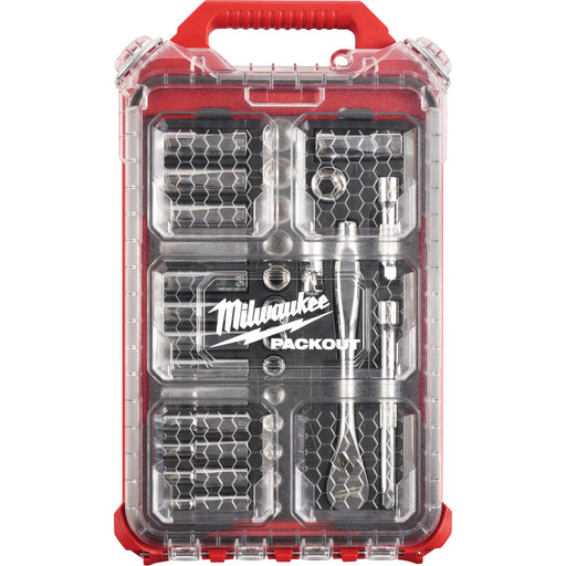 Ratchet & Socket Set with Packout™ Low-Profile Compact Organizer