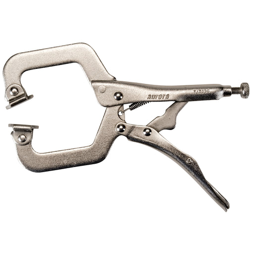 Locking Pliers with Swivel Pads
