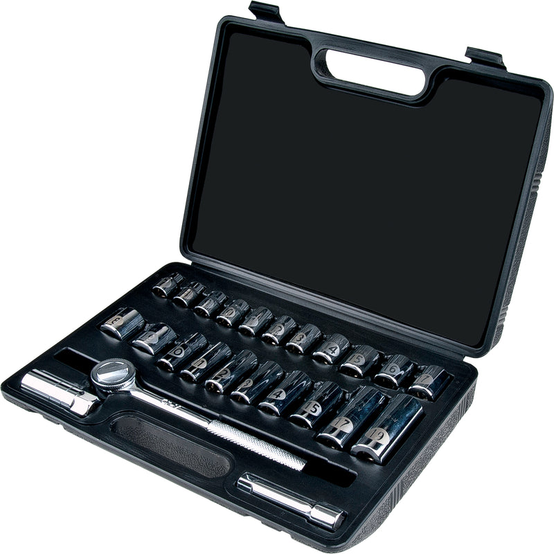 24-Piece Metric Socket Set