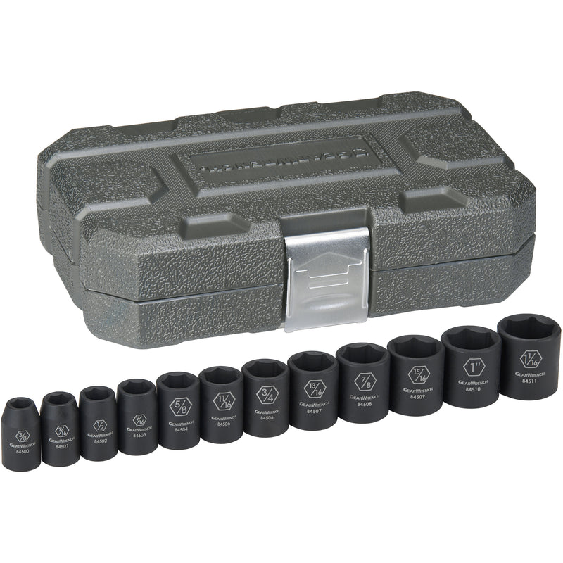 1/2" Drive Impact Standard Socket Set