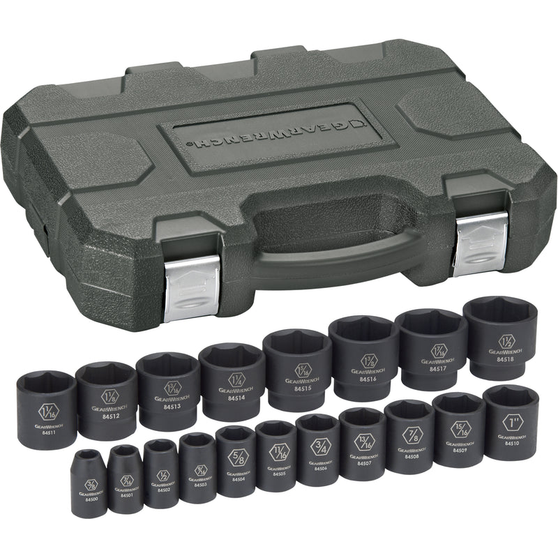 Impact Standard Socket Sets 1/2" Drive