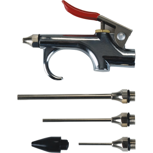Blow Gun Kit with 5 Interchangeable Tips
