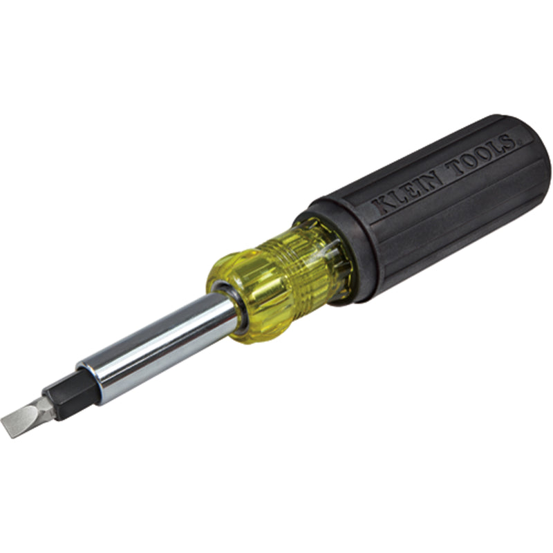 Heavy-Duty Multi-Bit Screwdriver/Nut Driver