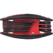 Ball End Fold-Up SAE Folding Hex Key Set