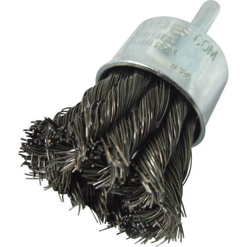1" Knotted Wire End Brushes