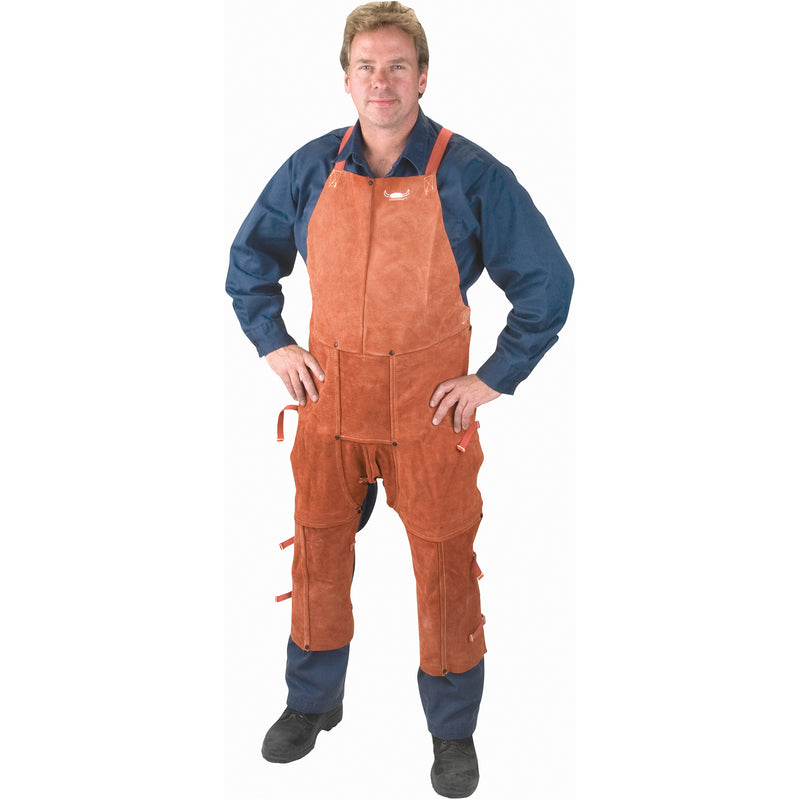 Leather Split Leg Apron & Chaps