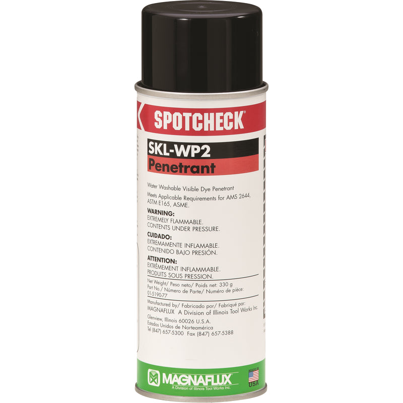 Spotcheck® Penetrants - SKL-WP2 Water Washable Penetrants
