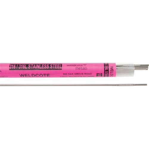 36" Cut Length TIG Rods - Point Of Purchase Packaged Alloys - 316L Stainless Steel
